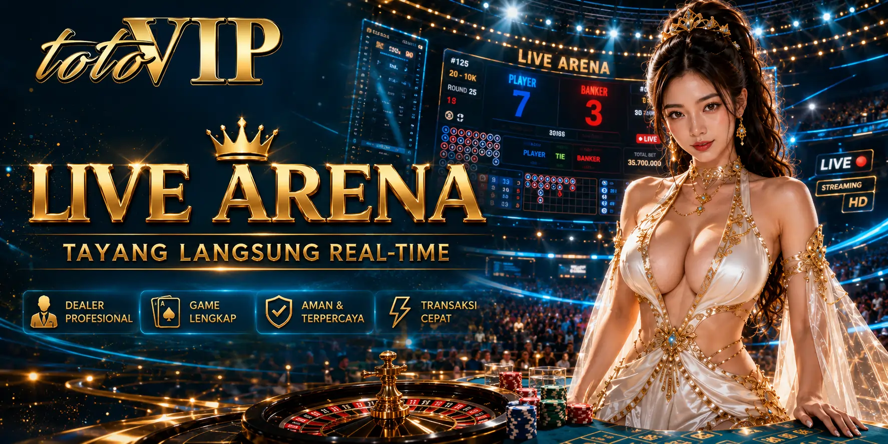 Live Arena TotoVIP yang Tayang Langsung dan Interaktif