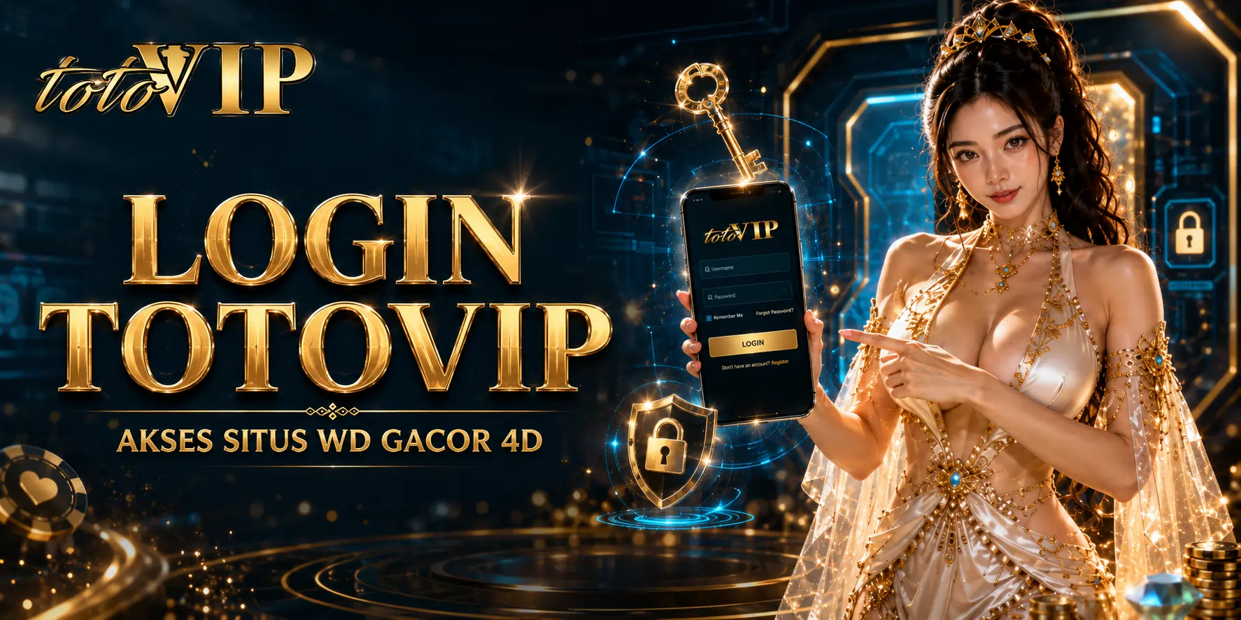 Login TotoVIP untuk Akses Situs WD GACOR 4D