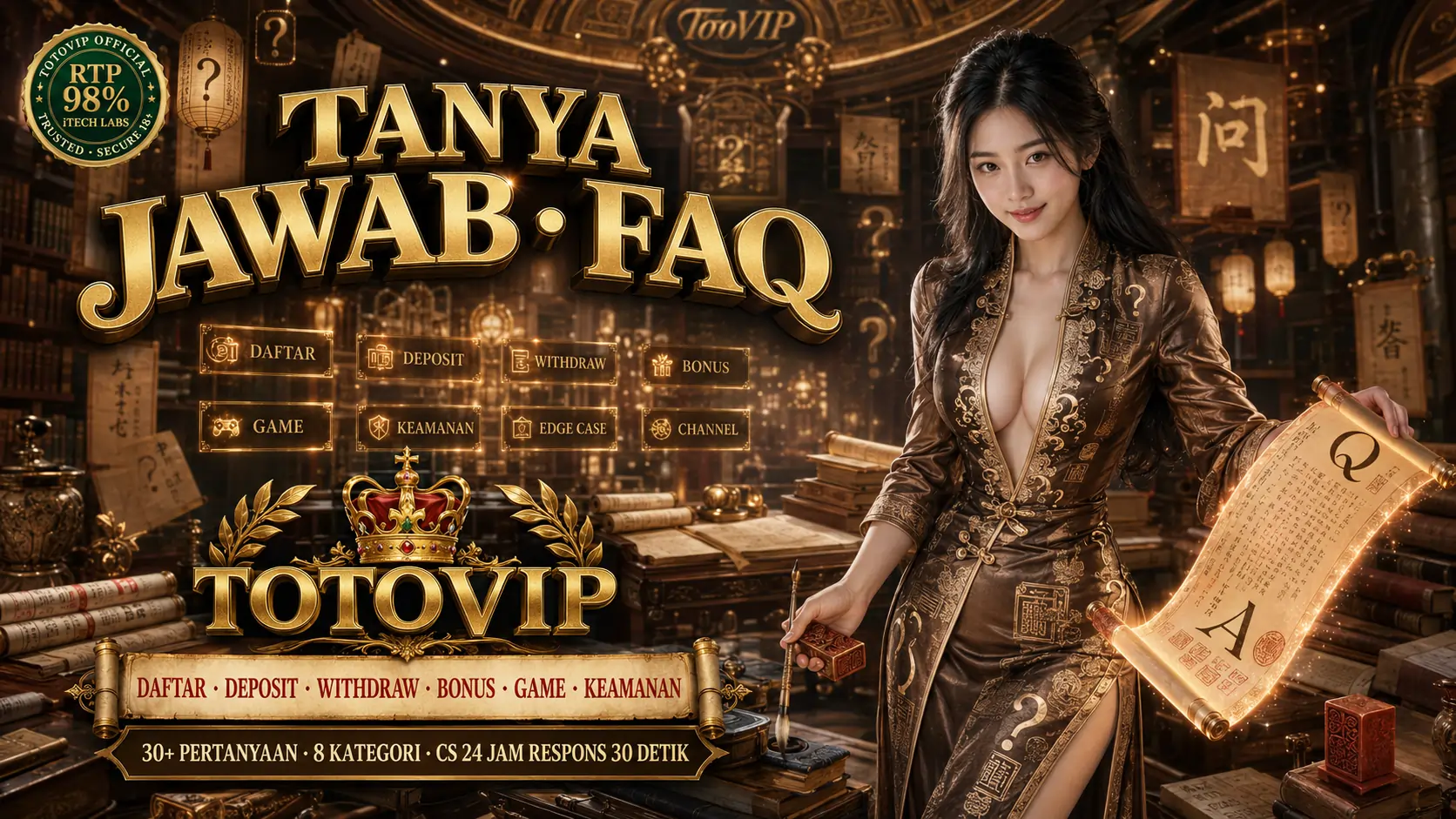 FAQ TotoVIP Pertanyaan Umum Member