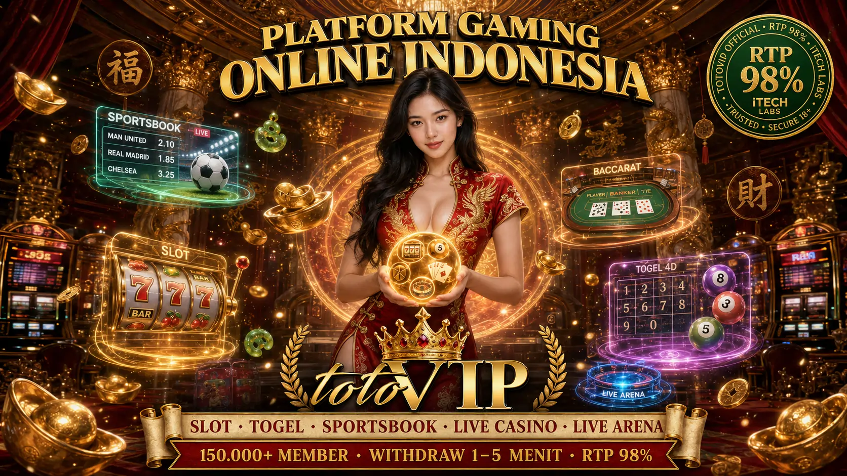 TotoVIP Platform Gaming Online Indonesia 5 Kategori